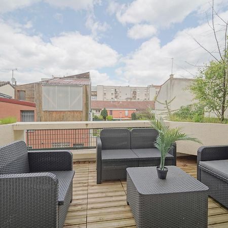 Complete 1Br With Balcony Only 5 Min. On Foot To Metro By Doorman Διαμέρισμα Saint-Ouen  Εξωτερικό φωτογραφία